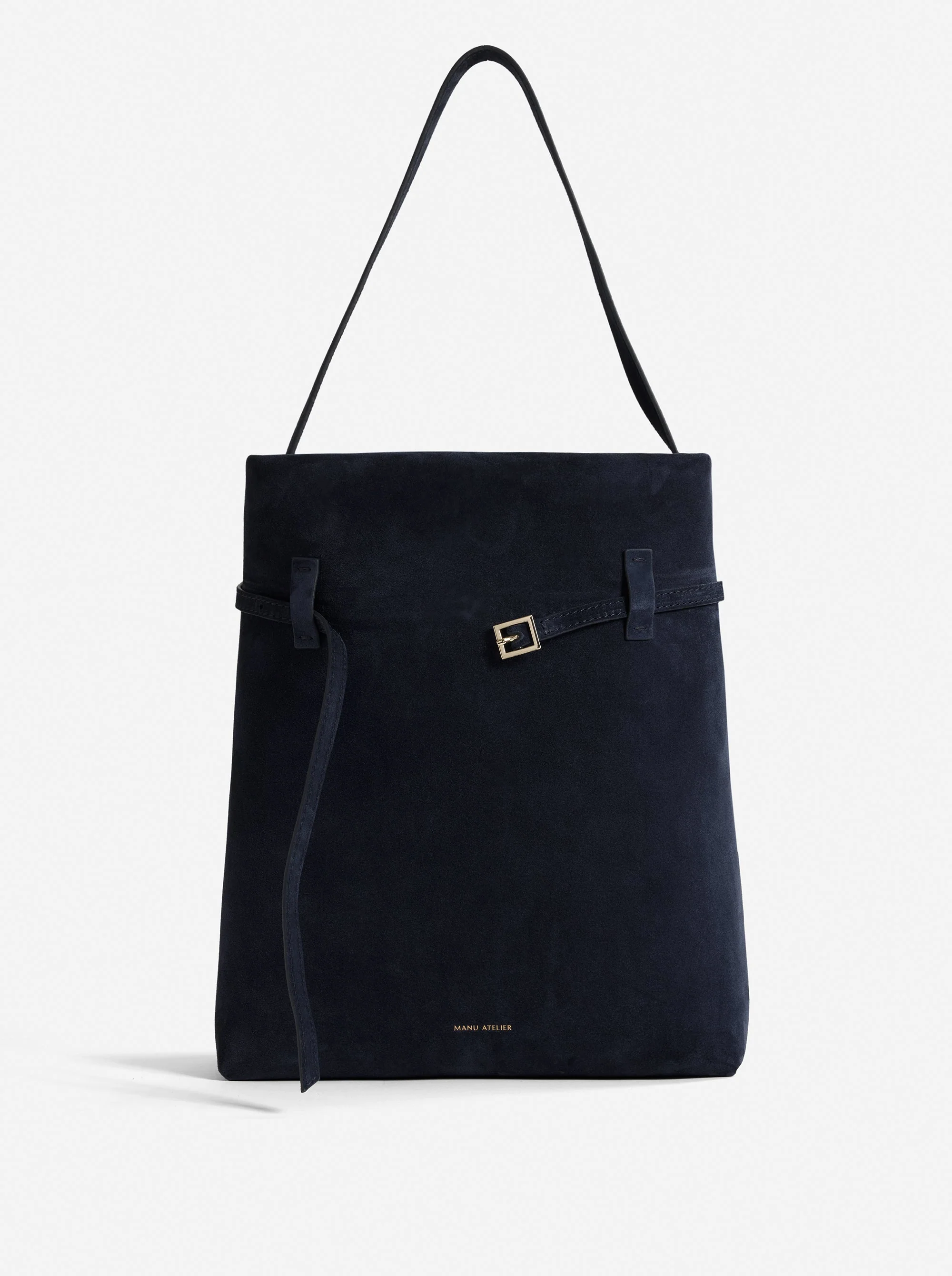 Tote du Jour Dark Navy Suede - Image 3
